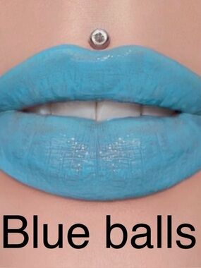 Jeffree star supreme gloss in blue balls